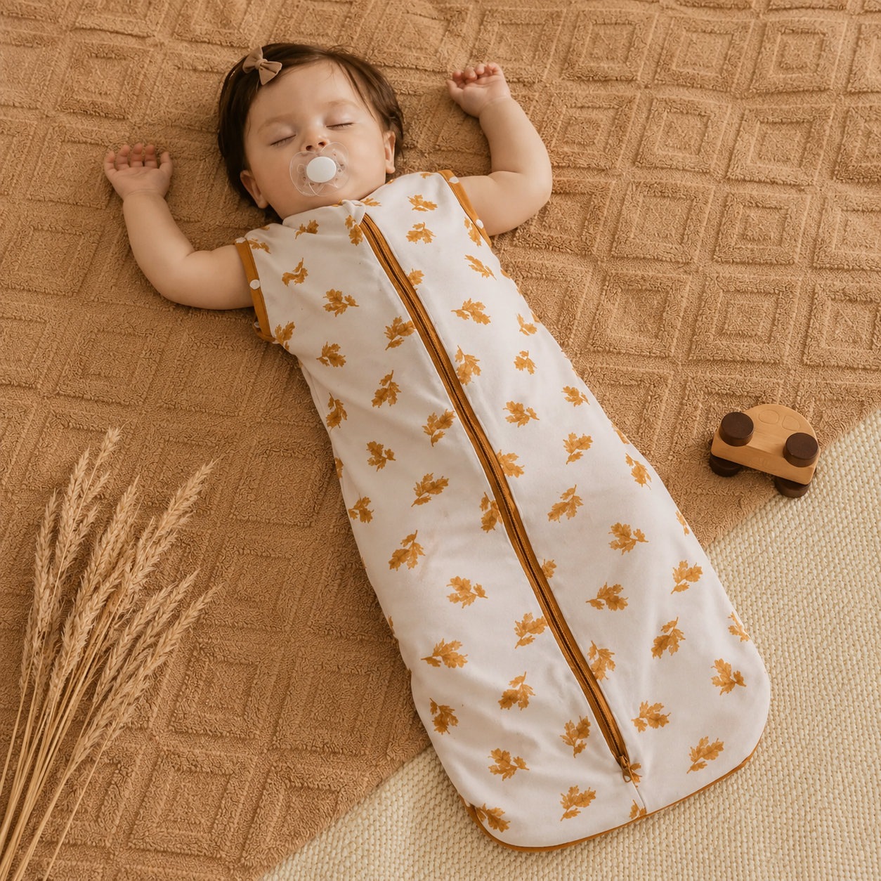Nidito™ | Saco de Dormir para Bebé con Cremallera Doble