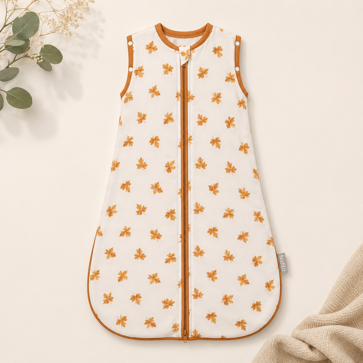 Nidito™ | Saco de Dormir para Bebé con Cremallera Doble